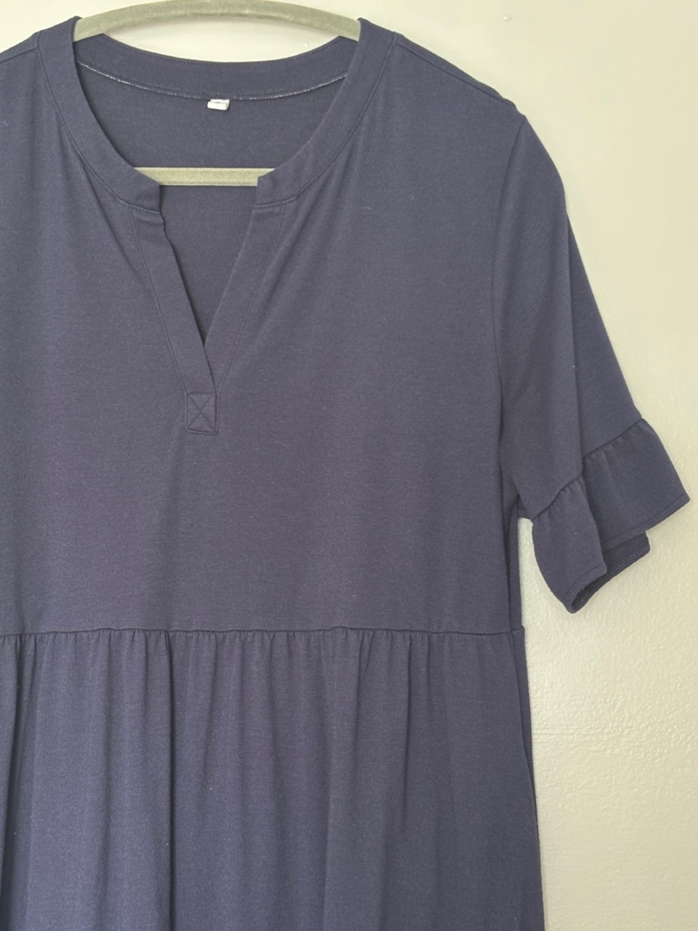 Navy Maxi Dress Large